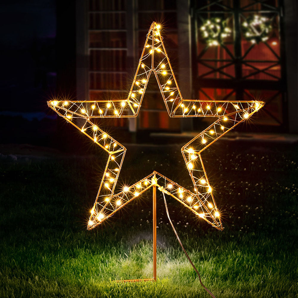 Star-Shaped Ground Light