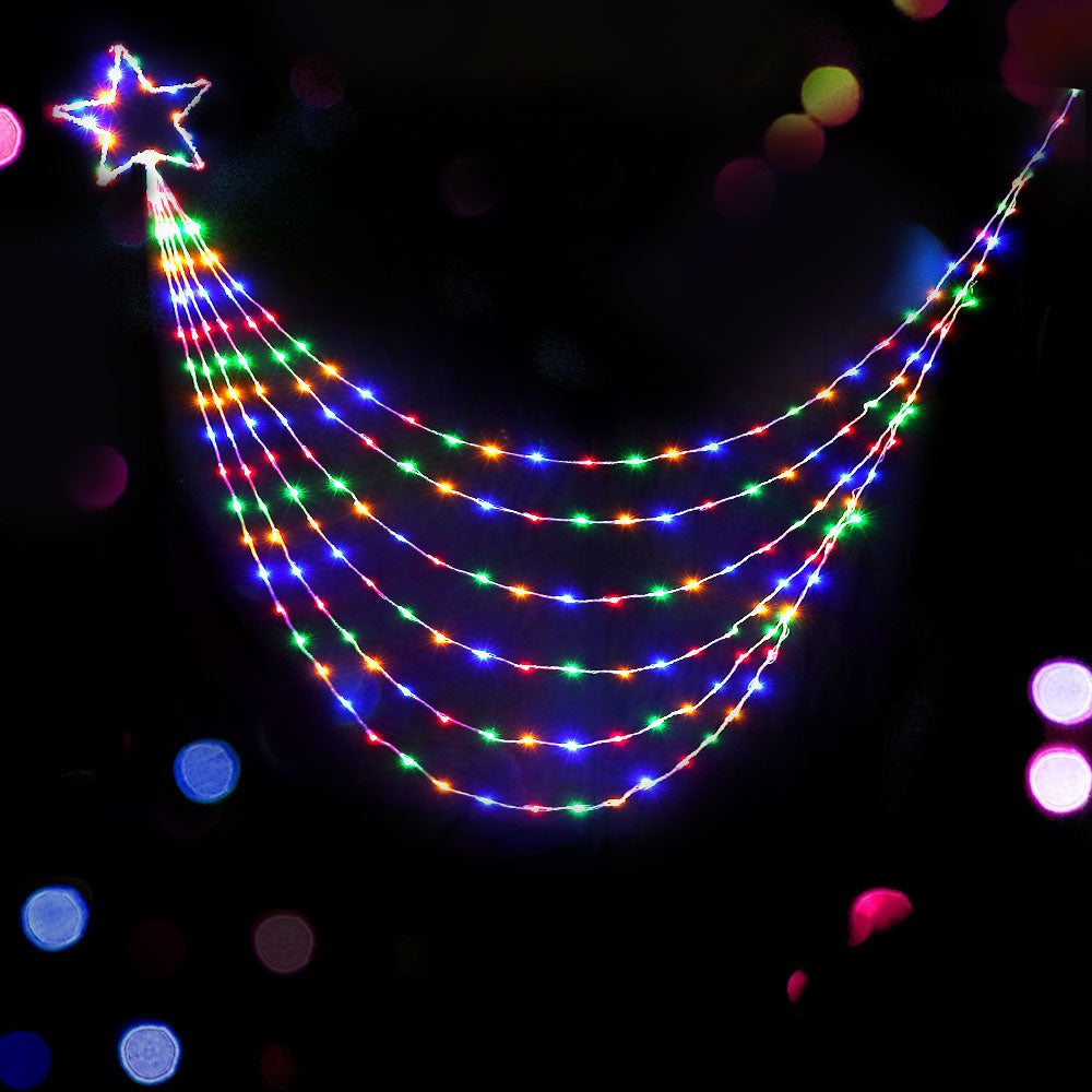 Solar draped Fairy Lights - 3m tall