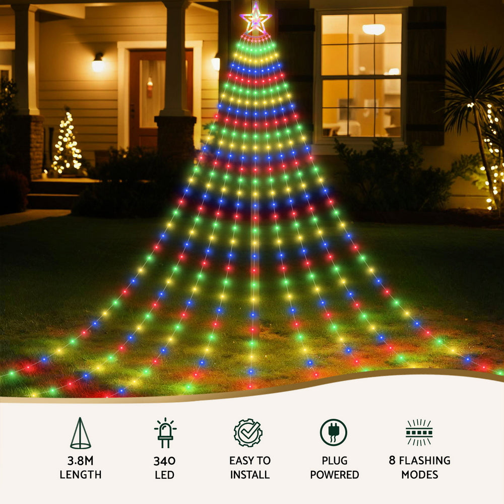 3.8M Waterfall String Lights