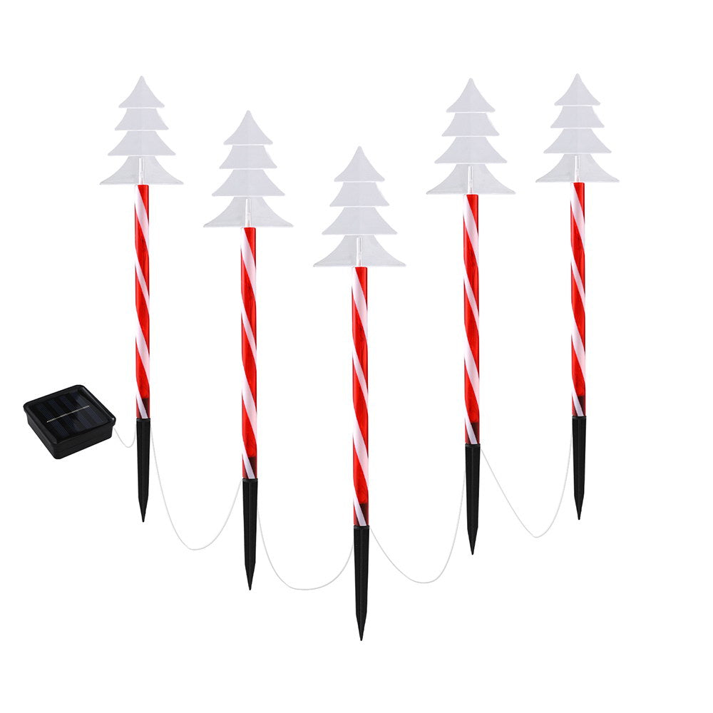 Set of 5 Christmas Tree Path lights.