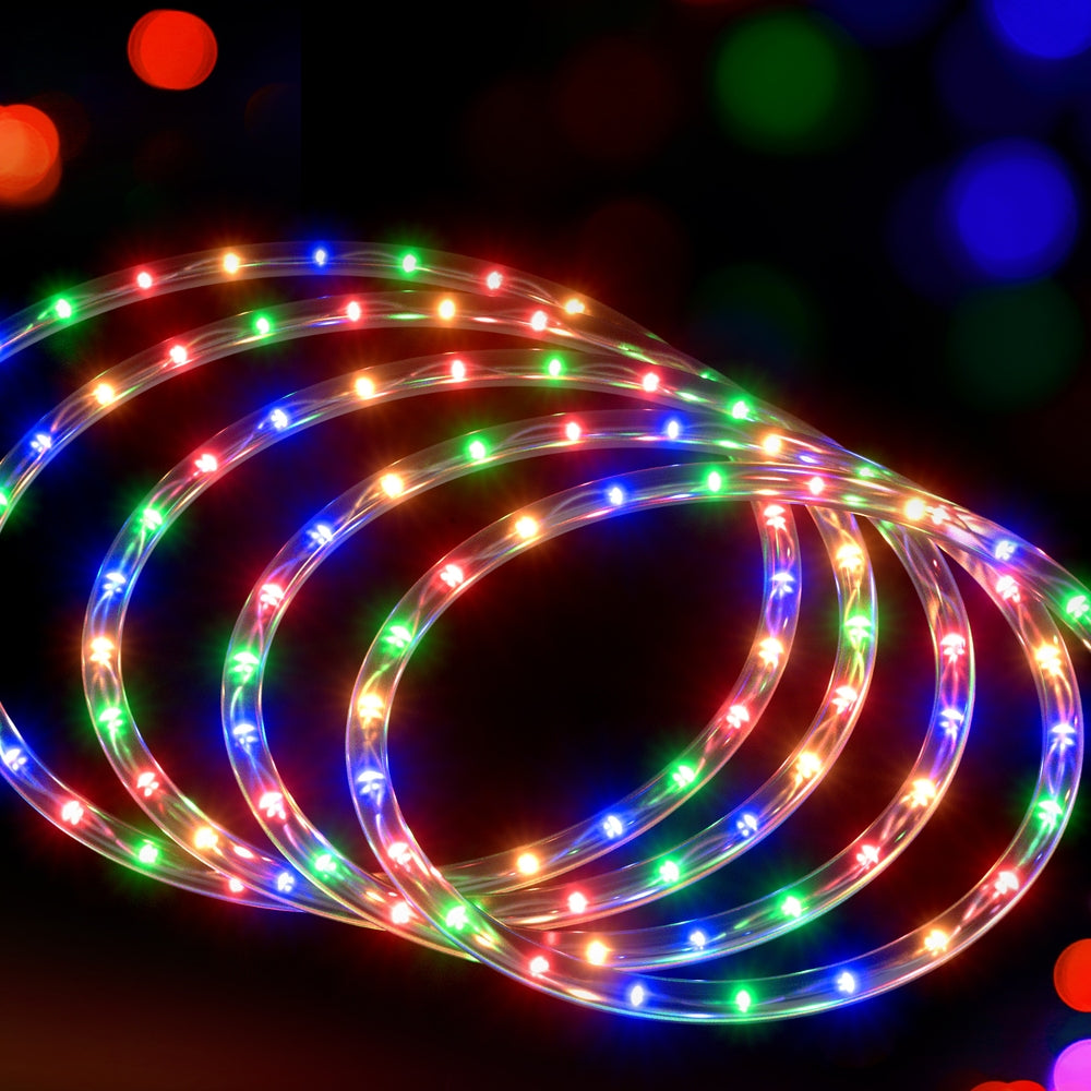 20M Christmas Lights String Rope Light with 600 LEDs