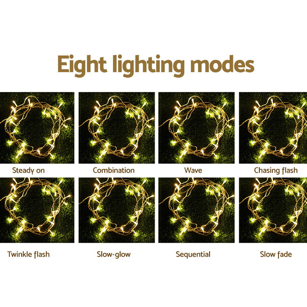 100 metres of Christmas Lights String Fairy Lights - Warm White