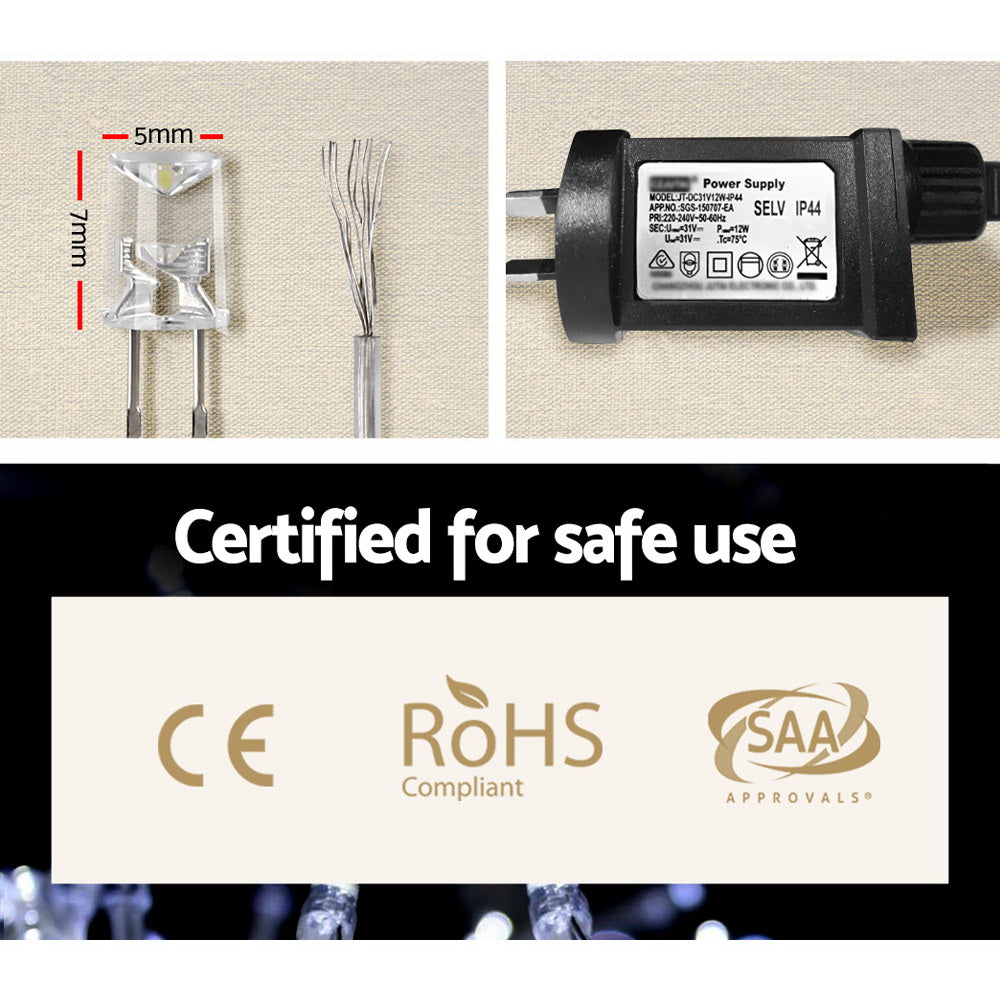 100M String of Fairy Light 500 LED - Cool White