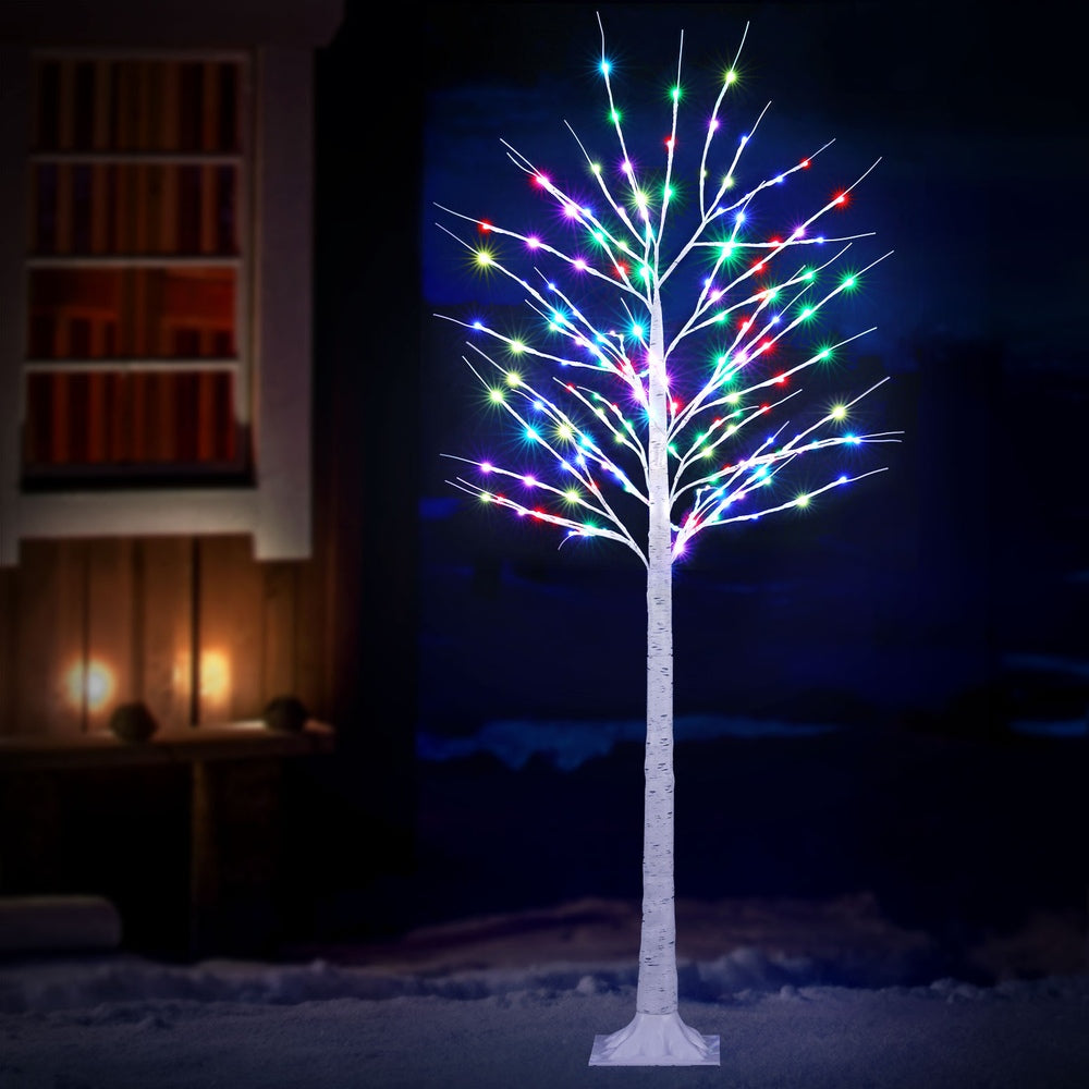 1.7M  contemporary twig style Christmas Tree with lights